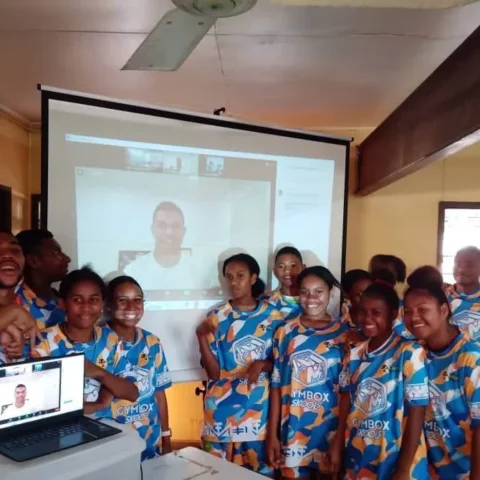 David Mead community work in PNG